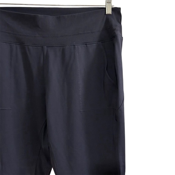 Athleta Women's Venice High Rise Jogger Sweatpants Dark Navy Blue Size XL - Picture 6 of 12